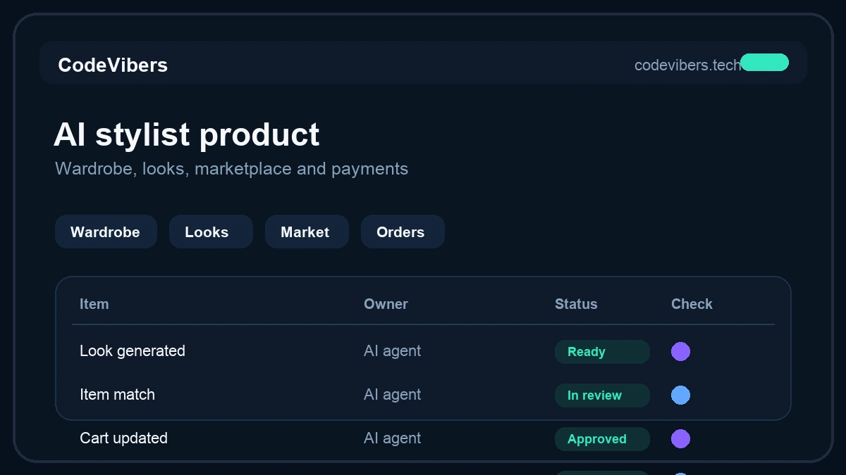 AI Stilist Screen
